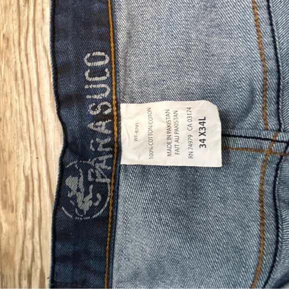 Parasuco Men's Slim Jeans in Deep Blue - Picture 3 of 6